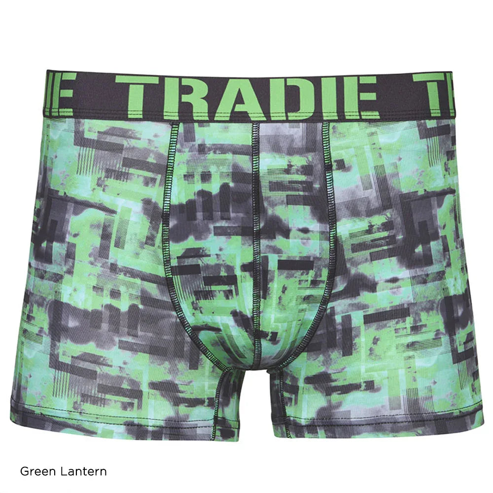 TRADIE Workwear Men's Work N Surf Trunk - Green Lantern - RSEA Safety Outlet